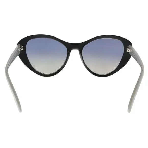 Prada enamel mosaic Cateye sunglasses. COMES W/PRADA BOX & PRADA CASE. - Picture 4 of 11